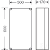 Hensel Mi 8495-U Fogadó modul kapocsblokkokkal, 220A-ig, 1091538