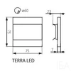 Kanlux TERRA LED WW dekorációs lámpa