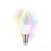 Modee Okos LED lámpa RGB (Tuya Wi-Fi) C38 gyertya 4,9W- E14 470lm DIM 220-240V LED Smart Candle