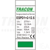 Tracon túlfeszültség levezető betét, T1+T2 AC típusú, 12.5 M, ESPD1+2-12.5M