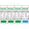 Tracon túlfeszültség levezető, T1+T2 AC típusú, cserélhető betéttel, ESPD1+2-12.5-3+1P