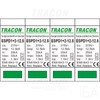 Tracon túlfeszültség levezető, T1+T2 AC típusú, cserélhető betéttel, ESPD1+2-12.5-4P