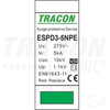 Tracon túlfeszültség levezető, T3 AC típusú, egybeépített, ESPD3-5-1+1P