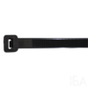 Tracon Kábelkötegelő, normál, fekete, 180×7.8mm, 181PR