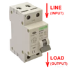 Tracon kombinált fi relé AC 1P+N B25A 30mA, EVOK2B2503