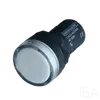 Tracon LED-es jelzőlámpa, fehér, LJL22-WA
