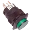 Tracon Mini jelzőlámpás nyomógomb, zöld, MNG-012G