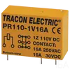 Tracon Print relé 1xCO érintkező 16A 110V DC, PR110-1V16A