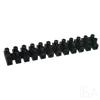 Tracon Flexibilis sorkapocs, H profil, 12 tag, fekete, SF15A-H