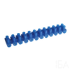 Tracon Flexibilis sorkapocs, U profil, 12 tag, kék, SK15A-U