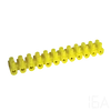 Tracon Flexibilis sorkapocs, H profil, 12 tagú, piros, 4 mm2, 20A, SP5A-H