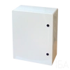 Tracon műanyag elosztószekrény, teli ajtóval,500×400×175mm szerelőlappal IP65, TRACON TME504018