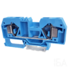 Tracon Nullavezető, sínre szerelhető sorkapocs, rugós, kék, TSKC16-K