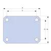 Tracon Leágazó modul, 34×10 mm-es lemezsínhez, 30mm-es sínre, PK30/34X10