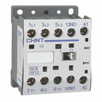 CHINT mágneskapcsoló, 9A 4KW, NC6-0910 (24V AC/3NO+NO), CH-972856