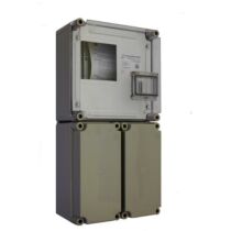 Csatári Plast PVT 3030 FO2  Fogyasztásmérő szekrény 1 fázis 1mérő+2db fogadó sz.