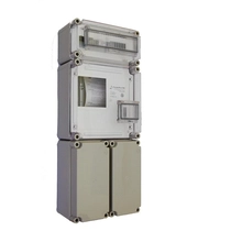 Csatári Plast PVT 3030 FO2 – F 12 ÁK Fogyasztásmérő szekrény 1 fázis 1mérő fogad 12M