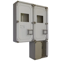 Csatári Plast PVT 6060 Á-V KF – SK  Fogyasztásmérő szekrény 3f +vevő+káb.fog.+sk