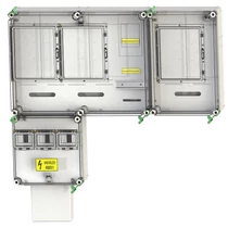 Csatári Plast PVT 7590 Á-V-H Fm 80A-K fogyasztásmérő szekrény