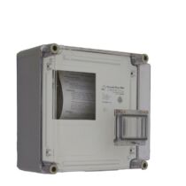 Csatári Plast PVT3030–1Fm egyfázisú előre fizetős fogyasztásmérő szekrény