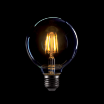 ELMARK vintage LED izzó dimmelhető G95 8W E27 2800-3200K aranyozott üveggel