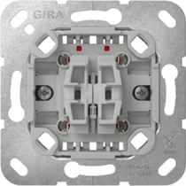 ÚJ Gira 106+6-os kettős váltókapcsoló Betét, 310800<br><br>A GIRA kapcsolók: Tökéletes harmónia a funkcionalitás és az esztétika között<br>A GIRA kapcsolók nem csupán elektromos szerelvények, hanem stílusos kiegészítői is otthonunknak. A német precizitás 