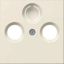 Gira Fedlap antenna csatlakozó System 55 krémfehér, 86901