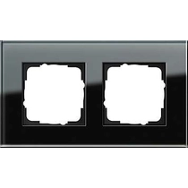 Gira Esprit Üveg 2-es keret, fekete, 21205