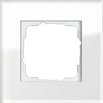 Gira Esprit Üveg 1-es keret, fehér, 21112