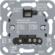 Gira Univerzális LED dimmer betét, System 3000, 540100