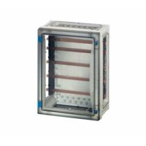 Hensel FP 3212 gyűjtősín szekrény átlátszó ajtóval, 250 A, 5 pólusú, 4 db szekrényösszekötővel