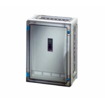 Hensel FP 5216 megszakító szekrény átlátszó ajtóval, 160A, 3p+PE+N, kapocstartomány 70mm² vagy MiVS160, 4db szekrényösszekötővel