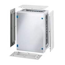 Hensel FP 0231 üres szekrény teli ajtóval, 4 db szekrényösszekötővel, zárólap készlettel, IP65