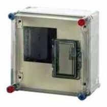 Hensel HB 1000 BASIC fogyasztásmérő szekrény 1 fázisú  beltéri és kültéri alkalmazásra 63A-ig, RAL 7032 műanyag