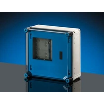 Hensel Mi 72201S-0 1 fázisú fogyasztásmérő szekrény alméréshez, belső plombálási lehetőség, kábelbevezetés 1 oldalról