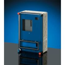Hensel Mi 72302 fogyasztásmérő szekrény 1 fázisú 1mérős vezérelt mérőkhöz kék lappal