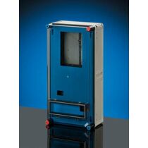 Hensel Mi 72432S-0 fogyasztásmérő szekrény 3 fázisú 1mérős vezérelt mérőkhöz kék lap