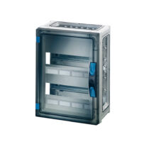 Hensel FP 1219 kismegszakítós szekrény 24 osztásegységig, 4 db szekrényösszekötővel, Fixconnect kapocstechnika PE és N kapcsokhoz