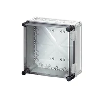 Hensel Mi 9200 üres elosztószekrény zsanéros átlátszó fedéllel