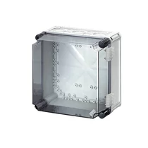 Hensel Mi 9210 üres elosztószekrény zsanéros átlátszó magasított fedéllel
