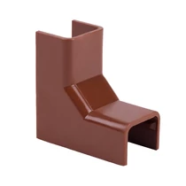 Kopos belső sarok 18x13mm-es színes kábelcsatornához, fa imitáció sötét tölgy, 8735 I2