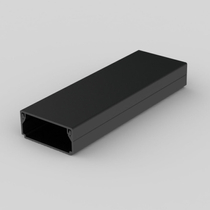 Kopos mini színes kábelcsatorna, 40x20mm-es, fekete színű, UV-stabil, LHD 40x20 FD
