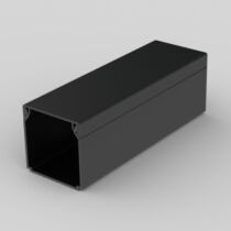 Kopos mini színes kábelcsatorna, 40x40mm-es, fekete színű, UV-stabil, LHD 40x40 FD