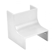 Kopos belső sarok kábelcsatornához, 32x15mm-es, műanyag, fehér, 8605 HB