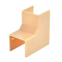 Kopos belső sarok 20x20mm-es színes kábelcsatornához, fa imitáció rózsaszínű nyírfa, 8625 I1
