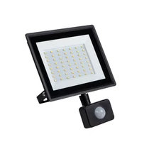 Kanlux GRUN NV mozgásérzékelős LED reflektor fekete 50W 4260lm 4000K IP65, 31400