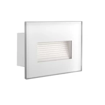 Kanlux Glasi Led Kültéri falba építhető lámpa 3W 130 lm 3000K fehér IP44, 33690