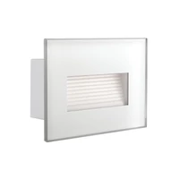 Kanlux Glasi Led Kültéri falba építhető lámpa 3W 140 lm 4000K fehér IP44, 33693