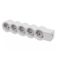 Legrand Elosztósor Standard 5x2P+F, vezeték nélkül, fehér-szürke, 694577