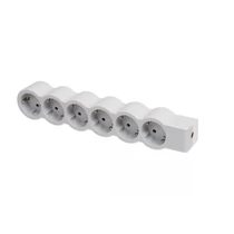 Legrand Elosztósor Standard 6x2P+F, vezeték nélkül, fehér-szürke, 694579